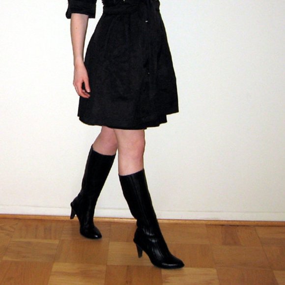 Tsubo Kampot Trend Black Leather Boot - Picture 6 of 7